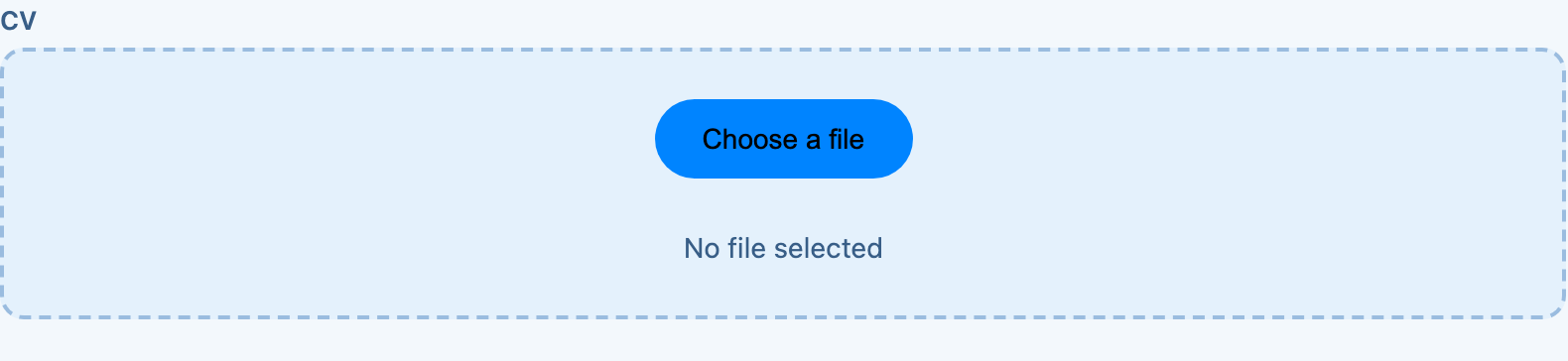 A file field